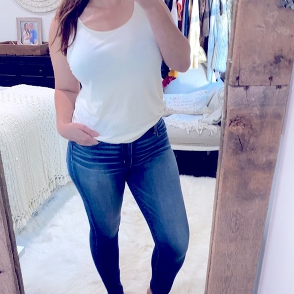 Eileen Fisher ivory color top size medium - Picture 1 of 3